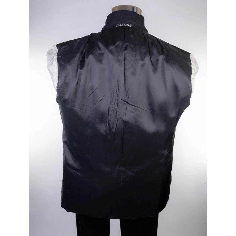 Giorgio Armani Wool Tuxedo Blazer Sport Coat Jacket Size 40S Double Breasted
